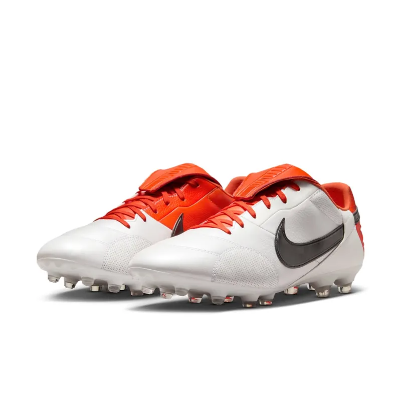 Nike Premier 3 FG White Team Orange Black (HM0265-800)