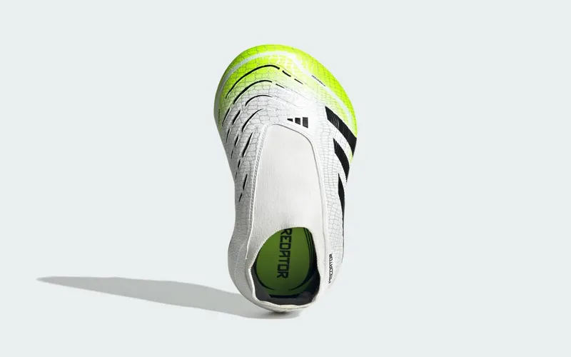 adidas Predator League Laceless FG/MG Cloud White Core Black Lucid Lemon (JI1169)