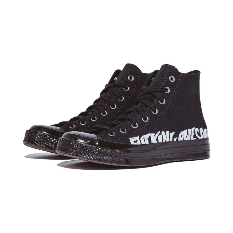 Converse Chuck 70 Hi Fucking Awesome Black White (A10952C)