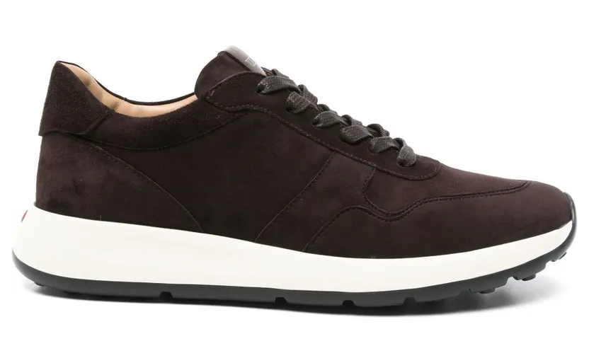 Tod’s Red Dot Sneakers in Pashmy Suede “BROWN” (XXM79K0Z281U7Z0ZQ7)