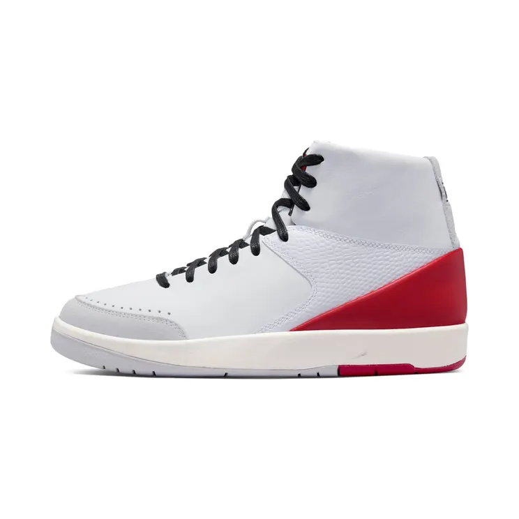 Air Jordan 2 x Nina Chanel Abney “White / Gym Red / Sail” (DQ0558-160)
