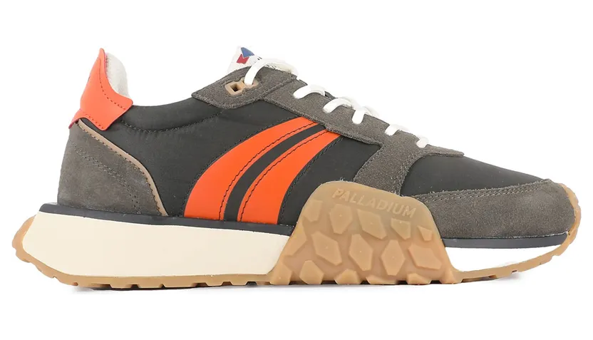 Palladium Troop Runner Flame Beluga M Mannen – Sneakers Palladium – Zwart – 74487-342-M