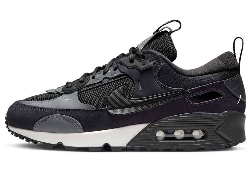 Nike Air Max 90 Futura Black & White “Black / Iron Grey / Oil Grey” (DM9922-003)