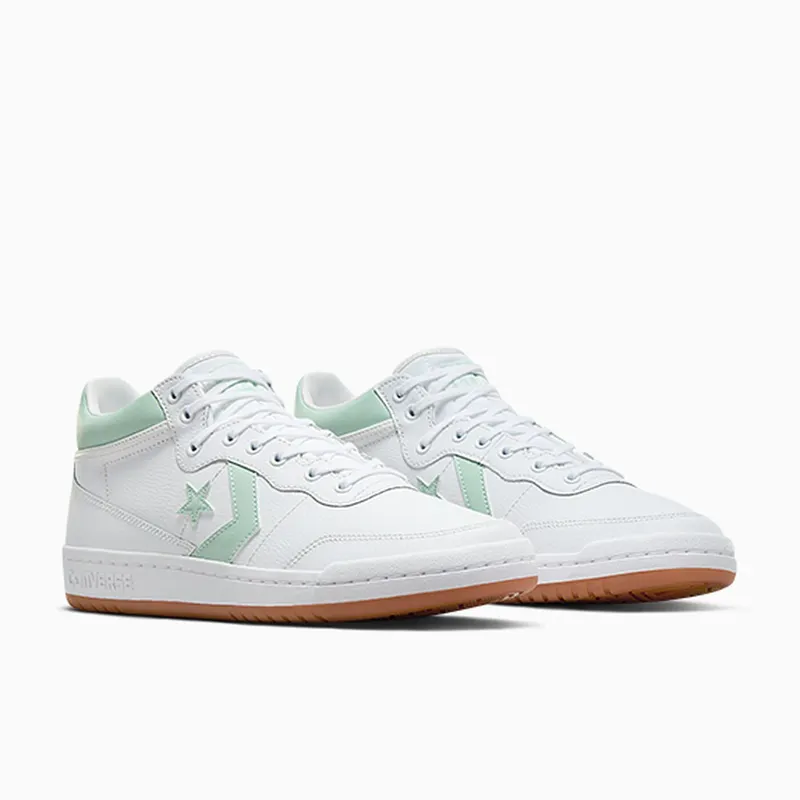 Converse Fastbreak Pro Leather Mid White Sticky Aloe (A10962C)