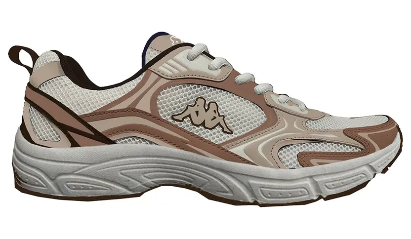 Kappa sneaker witte tofu/beige tawny (331Y8JW-A2X)