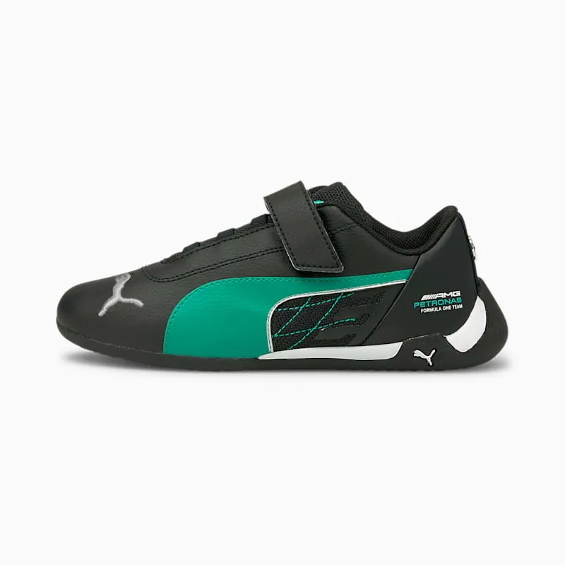 PUMA Mercedes R-Cat V Kids’ Black/Spectra Green (306623-04)