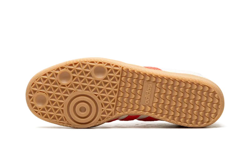 Adidas Samba OG “Off White Semi Lucid Red Gum” (KI2704)