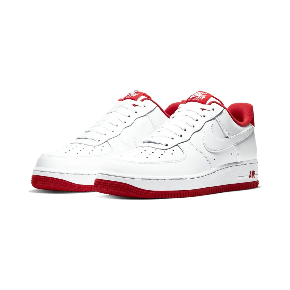 Nike Air Force 1 Low White University Red White/University Red (CD0884-101)