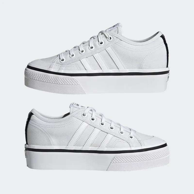 Adidas Nizza Platform Cloud White / Cloud White / Core Black (GW3870)