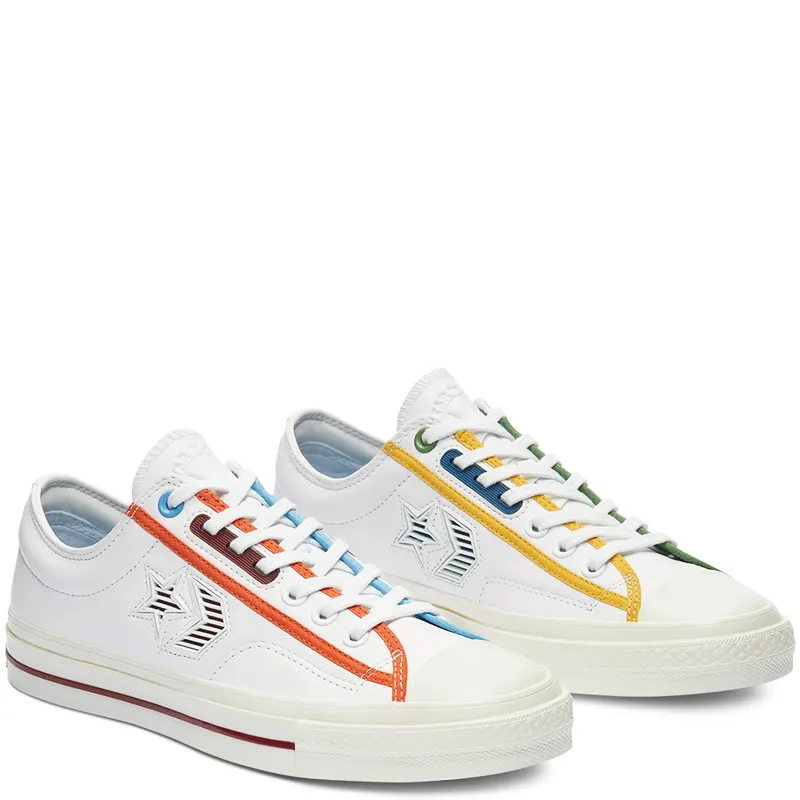 Converse Star Player Low ‘Logo Mashup – White Jet Stream’ White/Jet Stream/White (167141C)