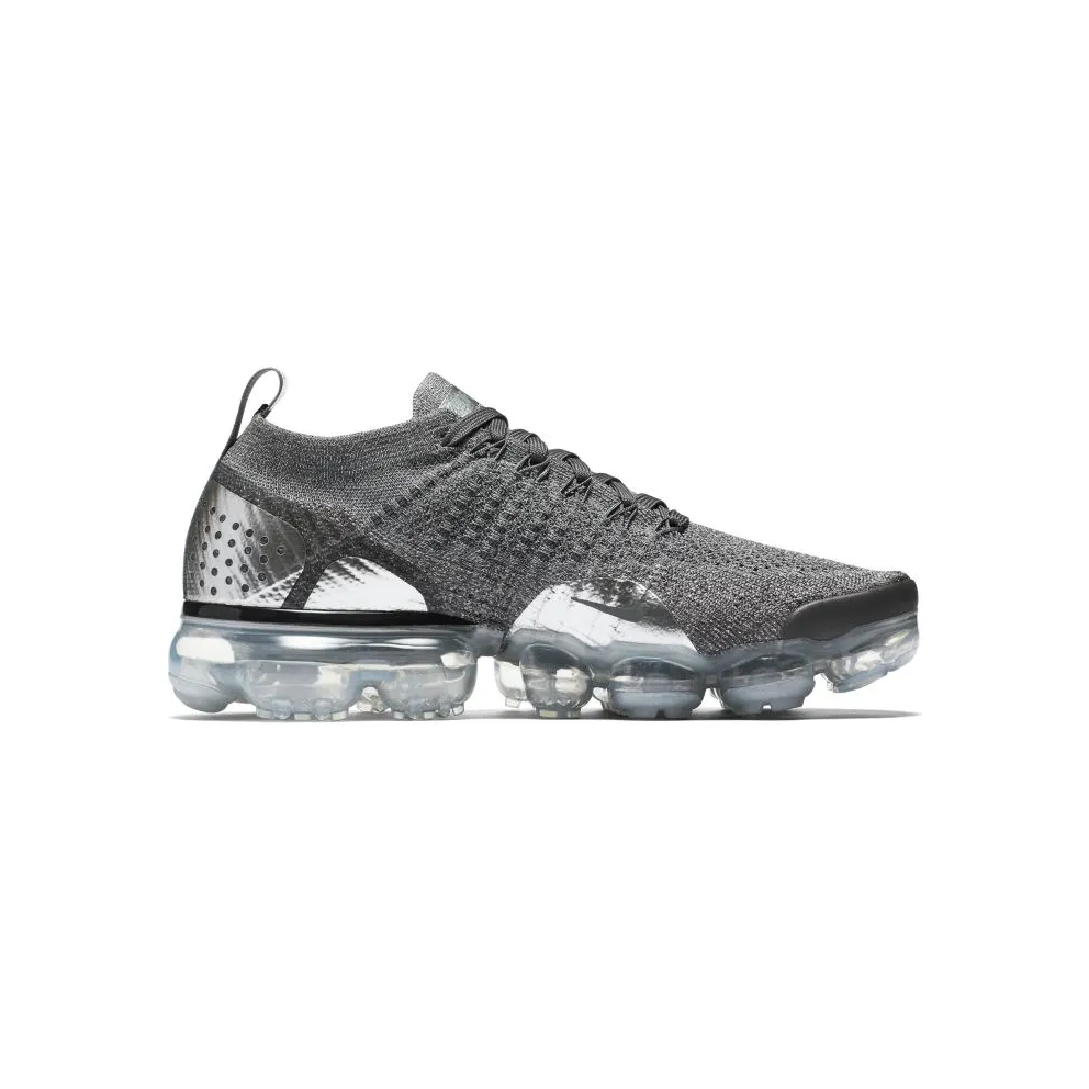 Nike Air VaporMax Flyknit 2 Dark Grey Chrome (W) Dark Grey/Chrome-Dark Grey-Cool Grey (942843-013)