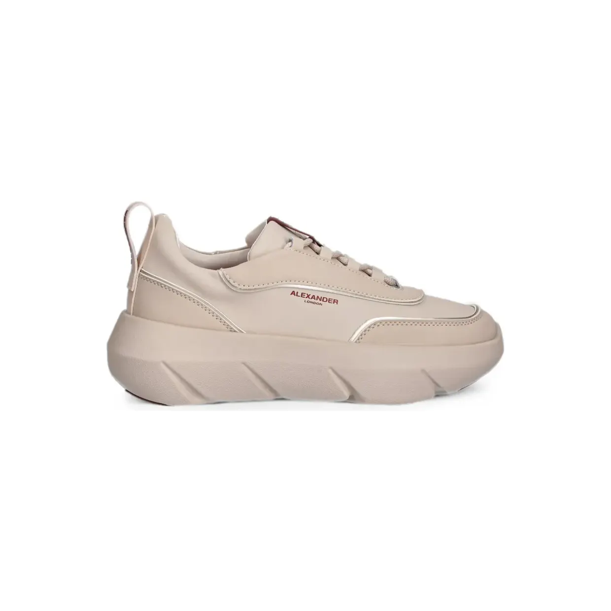 Alexander Smith Eclipse sneakers met chunky zool en logoprint – Beige (ALBDEPW9655BGE)