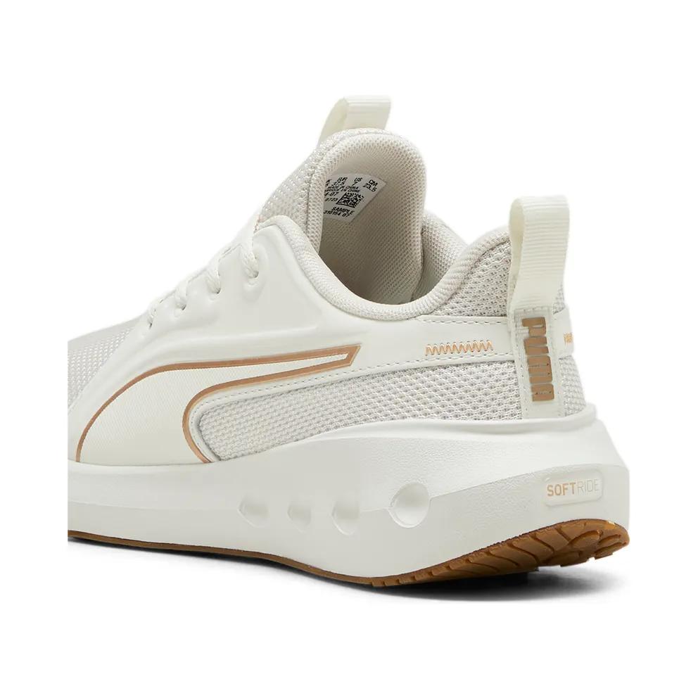 Puma SOFTRIDE Carson “Warm White / Puma Gold” (310154_07)