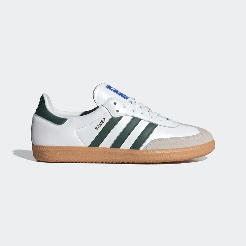 adidas Samba OG Cloud White Collegiate Green Gum (IE3437)