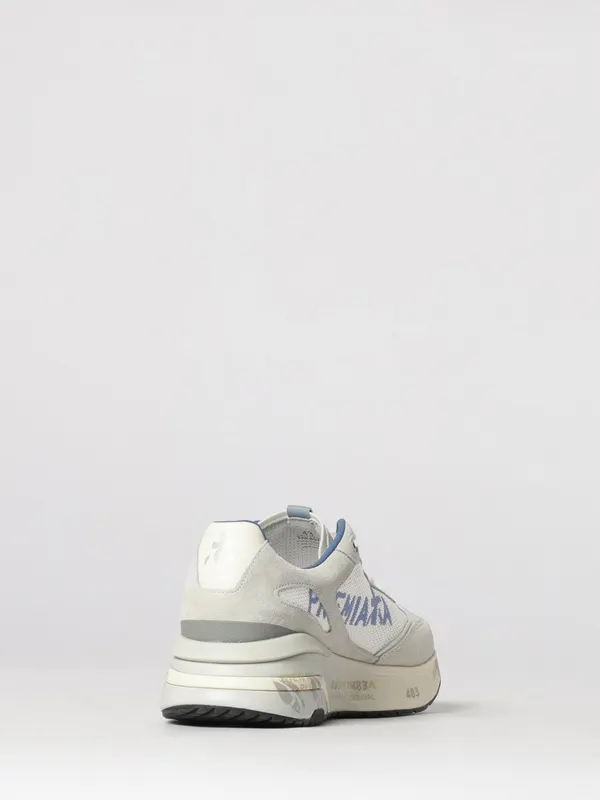 Premiata Moerun Suede Sneakers White (MOERUN8075) (2)