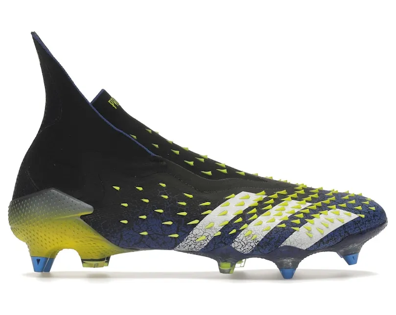 adidas Predator Freak+ SG Black Blue Yellow (FY0752)