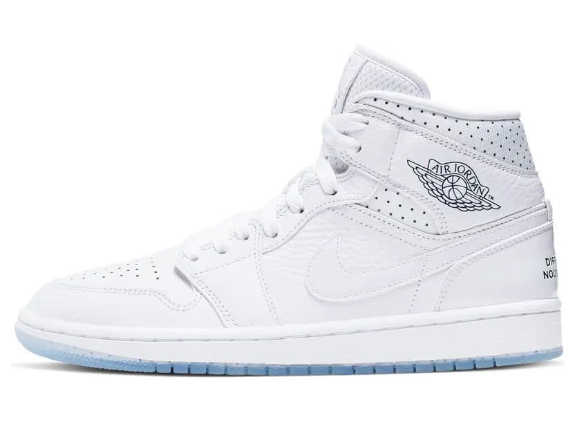 Air Jordan 1 Mid “White / Metallic Red Bronze / Midnight Navy” (CI9100-100)