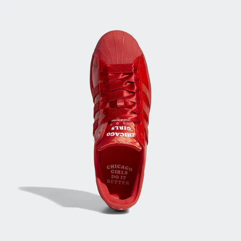adidas Superstar Chicago Girls Do It Better Lush Red/Cloud White/Lush Red (FX3471)