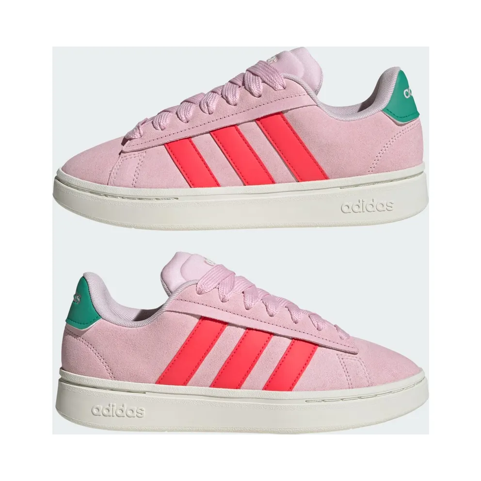 Adidas Grand Court Alpha Clear Pink / Lucid Red / Court Green (JI1717)