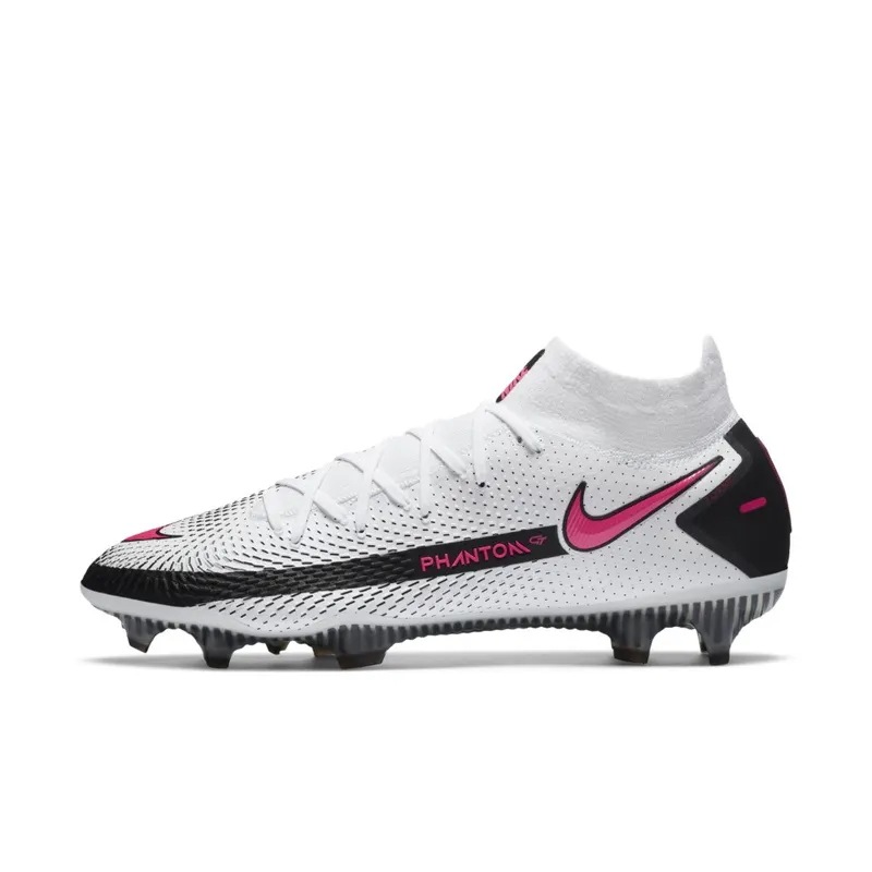 Nike Phantom GT Elite DF FG White Black Pink Blast White/Black-Pink Blast (CW6589-160)
