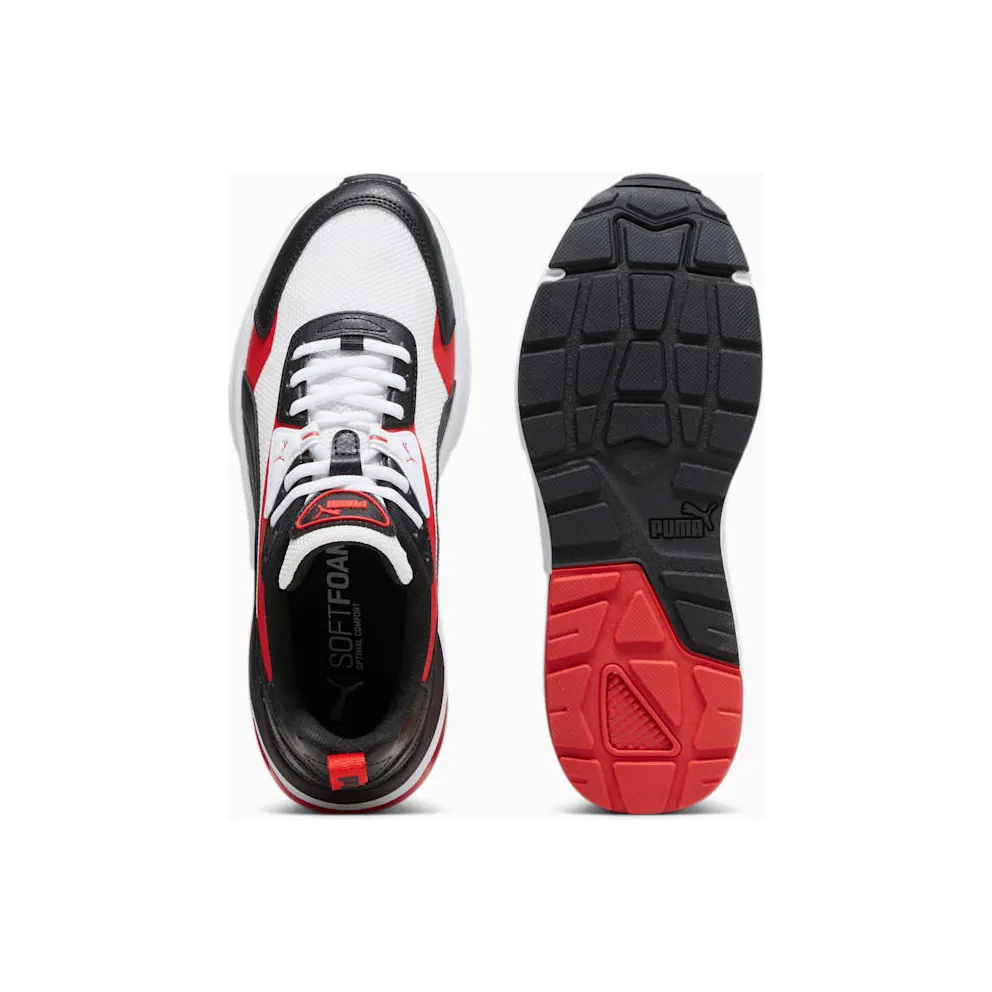 Puma Vis2K Back To Heritage White Black Red (393469-02)