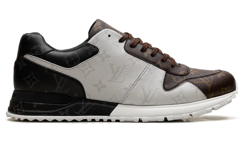 Louis Vuitton Run Away Sneaker “Monogram Brown White Black” (1A3N7W) (5)