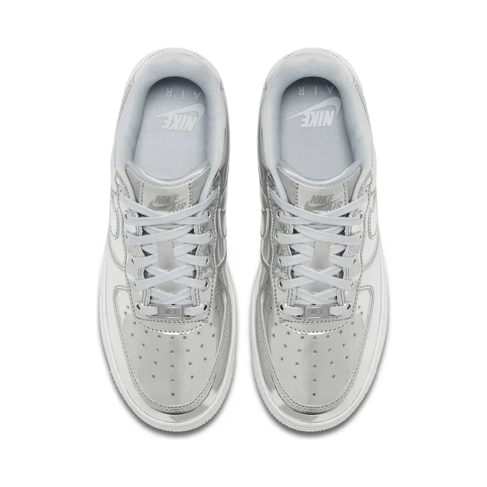 Nike Air Force 1 Low Metallic Chrome (W) Chrome/White-Metallic Silver (CQ6566-001)