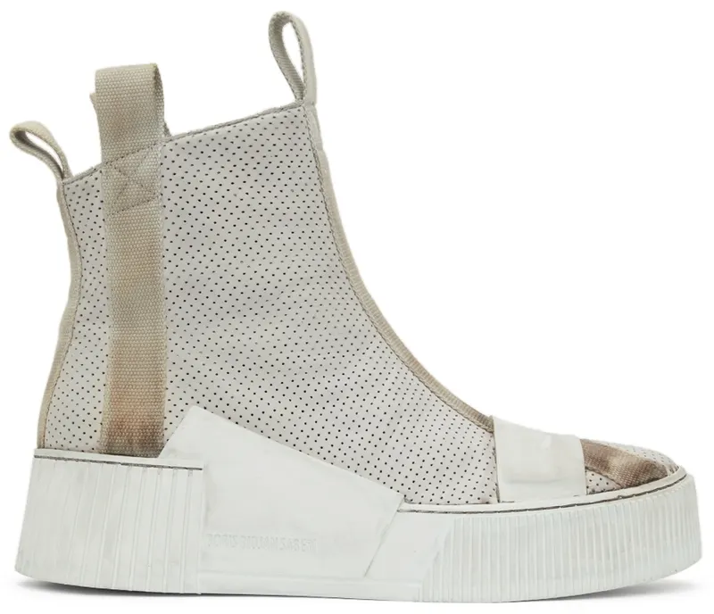 Boris Bidjan Saberi Off-White Bamba 3.1 High Top Sneakers (302-SS2200B3000000SM-0037)