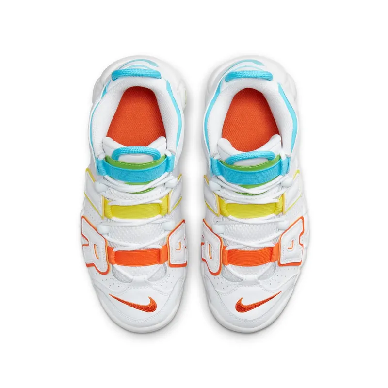 Nike Air More Uptempo GS “White Multi-Color” (FJ4624-100)