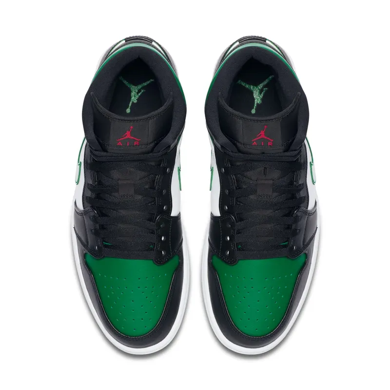 Air Jordan Nike AJ I 1 Mid Pine Green (2019) (554724-067)