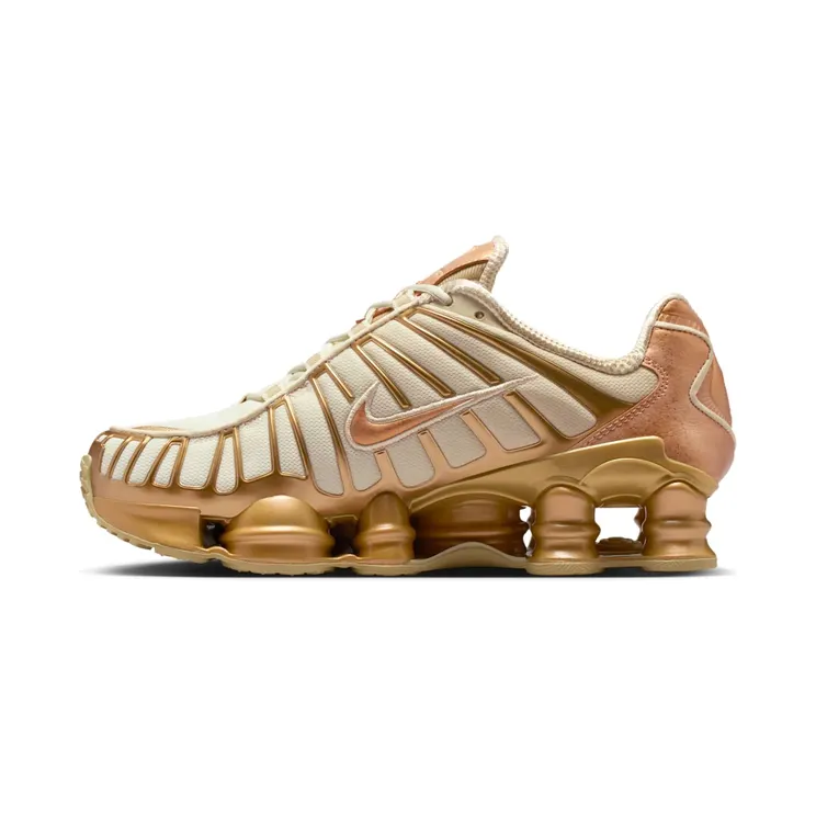Nike Shox TL “Coconut Milk Metallic Gold Copper” (IM7189-113)