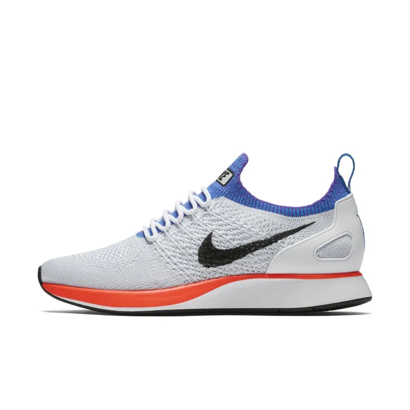 Nike Mariah Flyknit Racer Hyper Crimson (W) White/Hyper Crimson-Pure Platinum (917658-100)