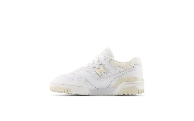 New Balance 550 White Cream Leather (GSB550BK)