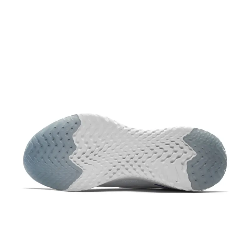 Nike Epic React Flyknit White Racer Blue (W) White/White-Racer Blue (AQ0070-100)