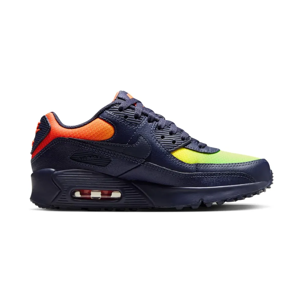 Nike Air Max 90 LTR Lemon Venom Blackened Blue (CD6864-701)