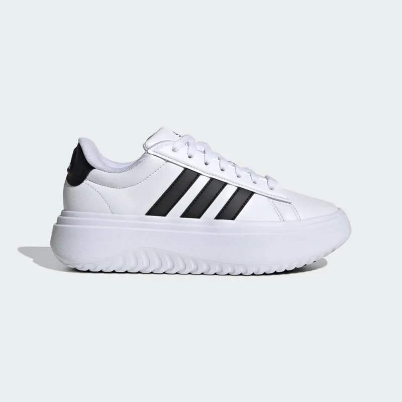 adidas Grand Court Platform Cloud White / Core Black / Core Black (IE1092)
