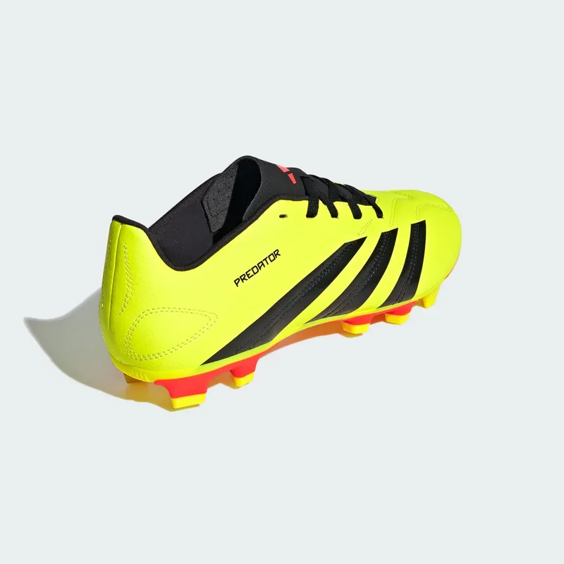 Adidas Predator Club FG “Yellow 2 / Core Black / Solar Red” (IG7757)
