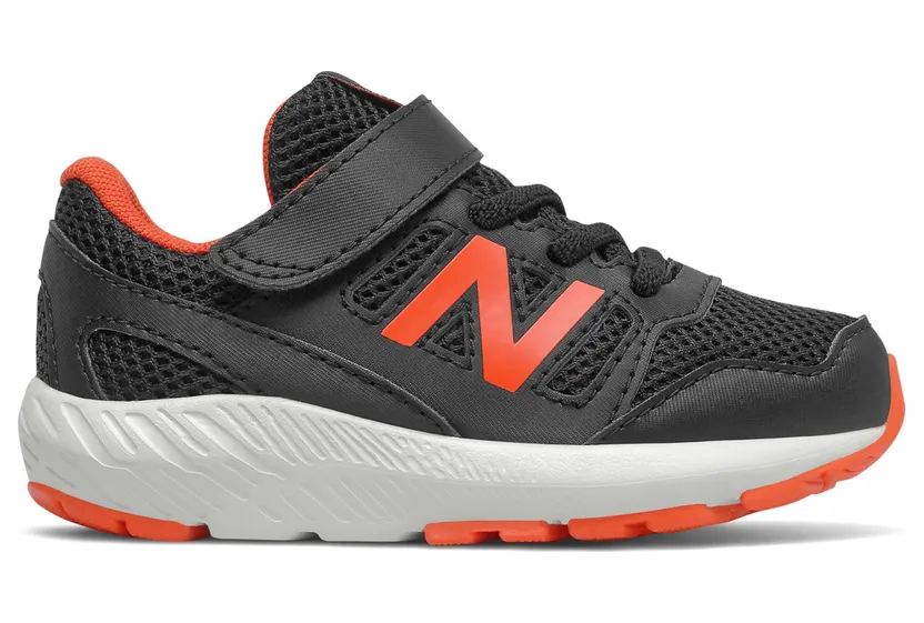 New Balance Jungen 570 Bungee – Black/Orange, Black/Orange (IT570CRZ)