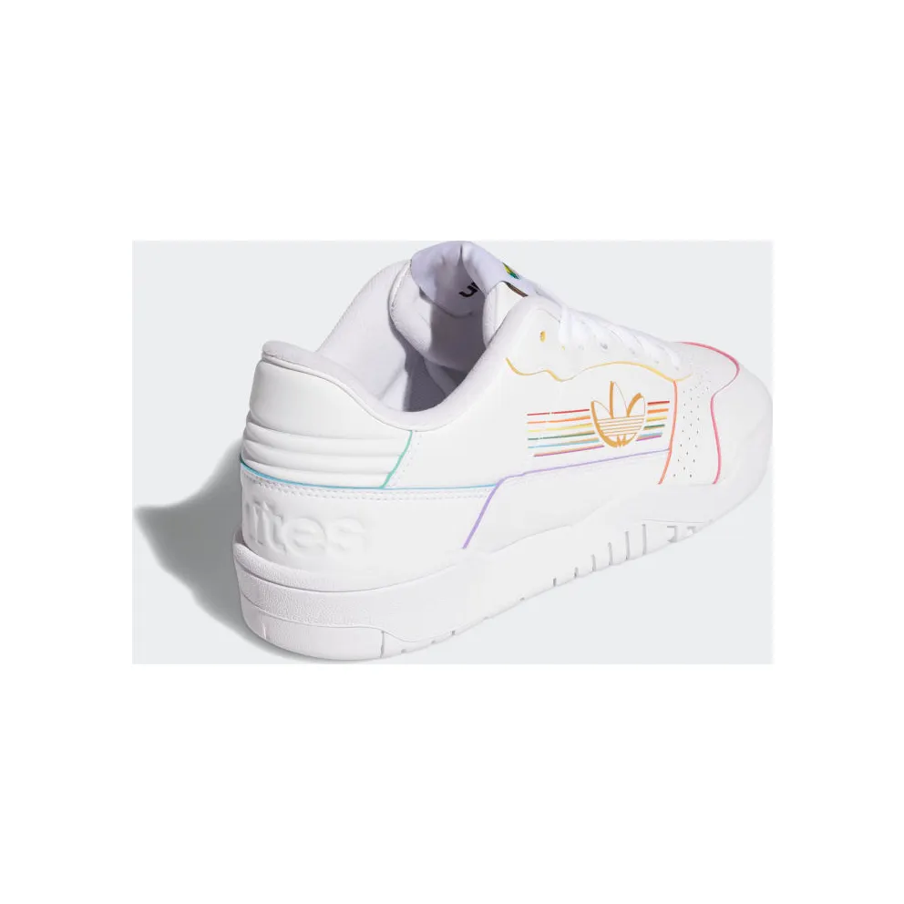 adidas Carerra Low Pride 2020 (W) Footwear White/Footwear White/Bright Cyan (FY9019)