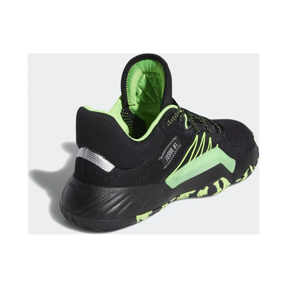 adidas D.O.N. Issue #1 Stealth Spider Man Core Black/Hi-Res Green/Hi-Res Yellow (EF2805)