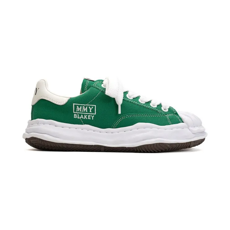 Maison Mihara Yasuhiro Blakey OG Sole Canvas Low Green (A08FW735-CLGRN)