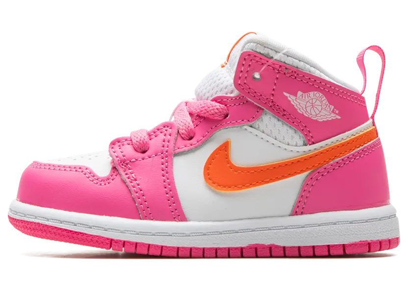 Jordan 1 Miden voor baby’s/peuters Roze (DX3239-681)