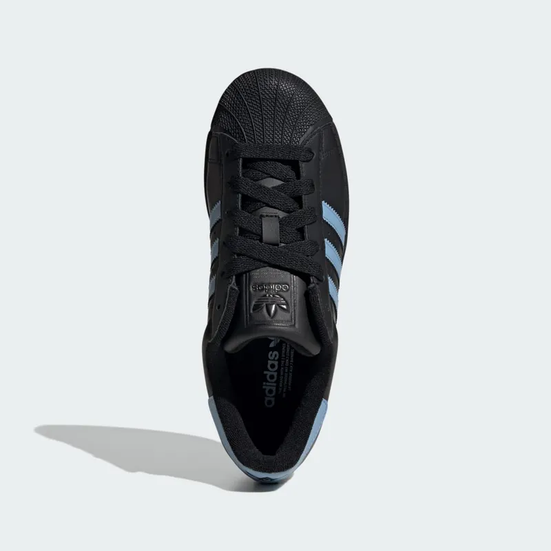 Adidas Superstar II Core Black / Ash Blue / Core Black (JS1338)