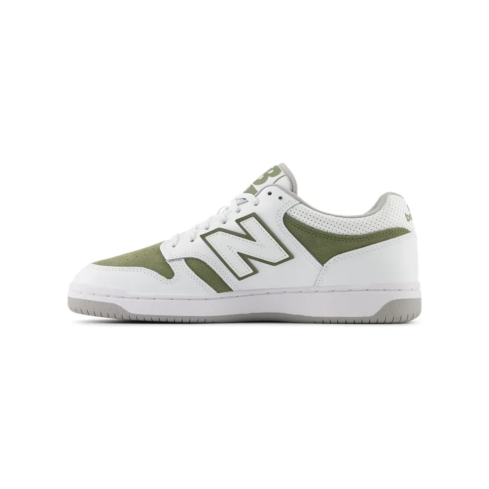 New Balance 480 White Olivine (BB480LRD)