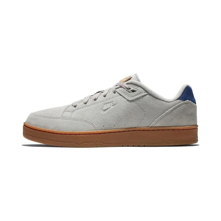 Nike Grandstand 2 “Atmosphere Grey / Gum Medium Brown / Vachetta Tan / Deep Royal Blue” (AA2195-004)