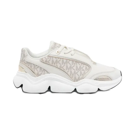 Michael Kors Renty chunky sneakers met vlakken met logo – Beige (43F5RNFS1S)