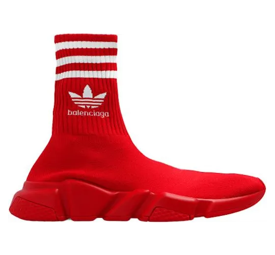 Balenciaga x adidas Speed Trainer Red White (717589 WBDV1 6090)