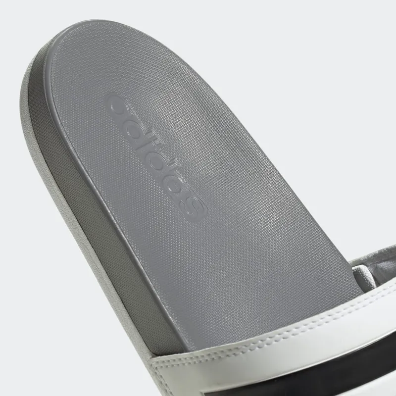 Adidas Adilette Comfort Slides Cloud White / Core Black / Grey Three (GZ5895)