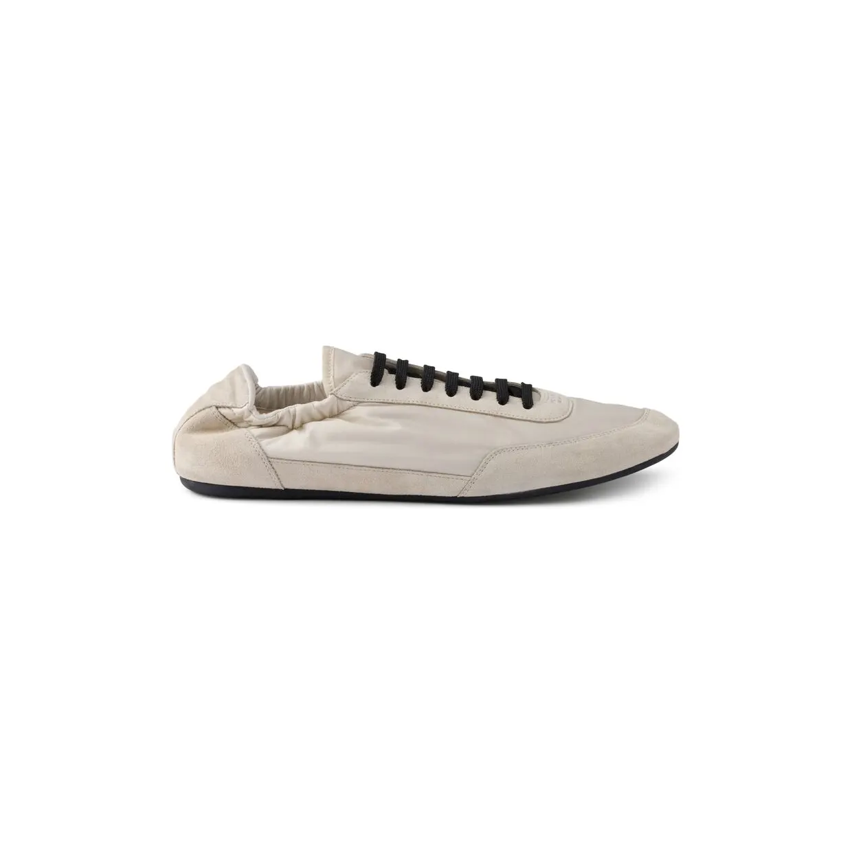Prada Collapse Re-nylon and Suede Elasticized “Neutrals” (2EG479 F G001 D7C F0304)