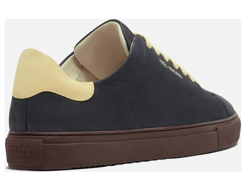Axel Arigato Clean 90 Sneaker “Dark Blue,Light Yellow” (F4623001) (3)